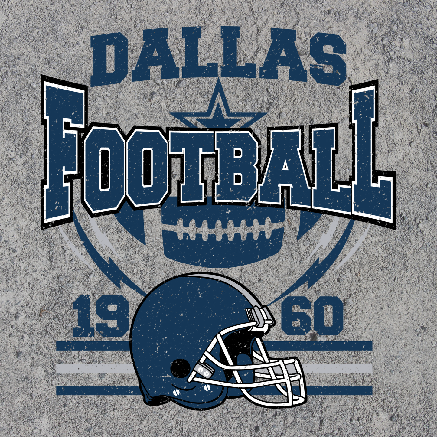 Classic 1960 Dallas Cowboys