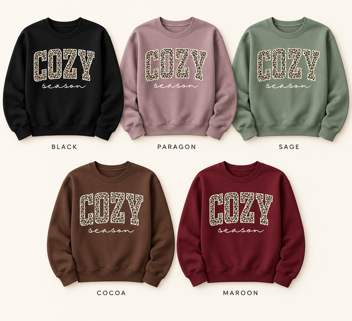 Cozy Season Sweatshirts