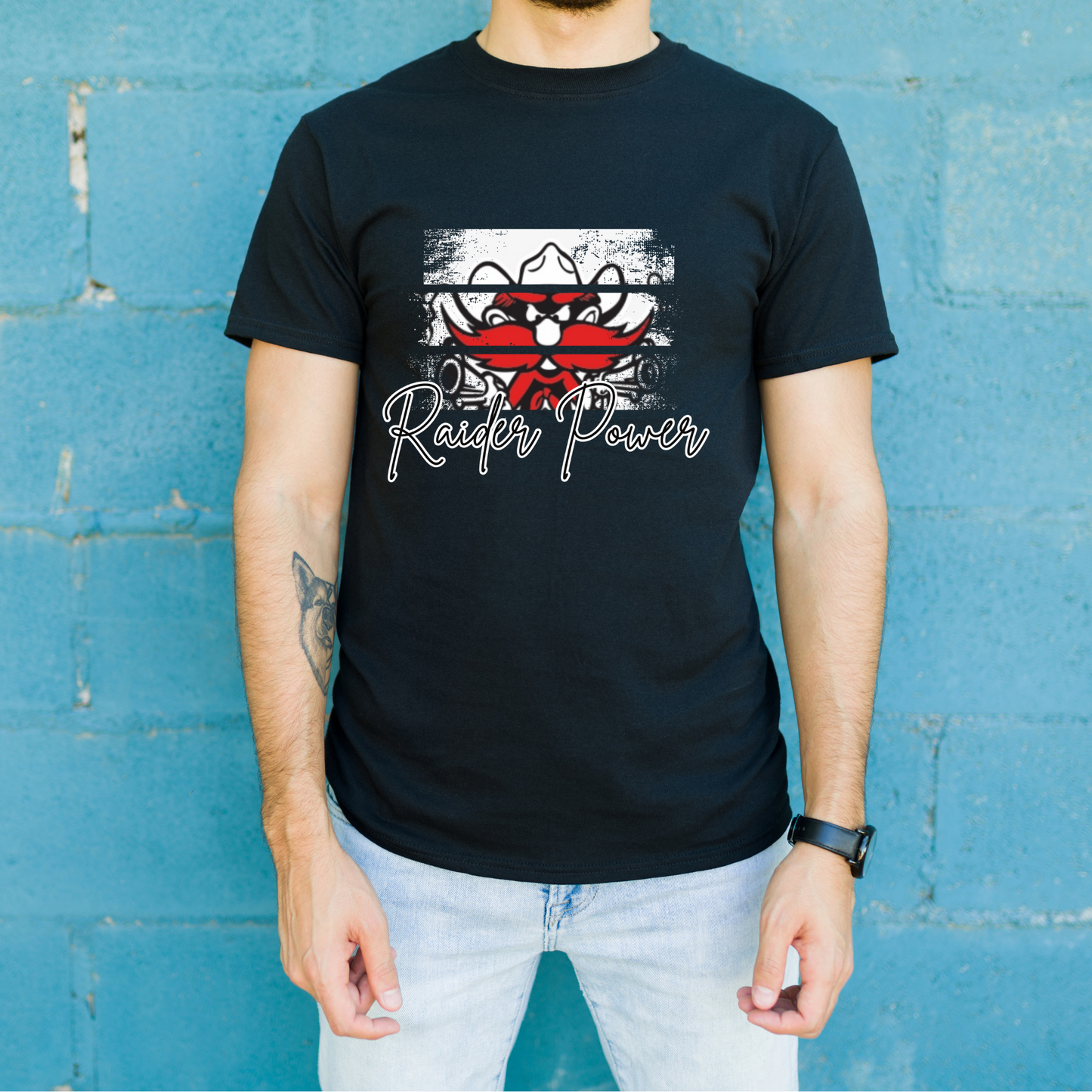 Raider Power Distressed