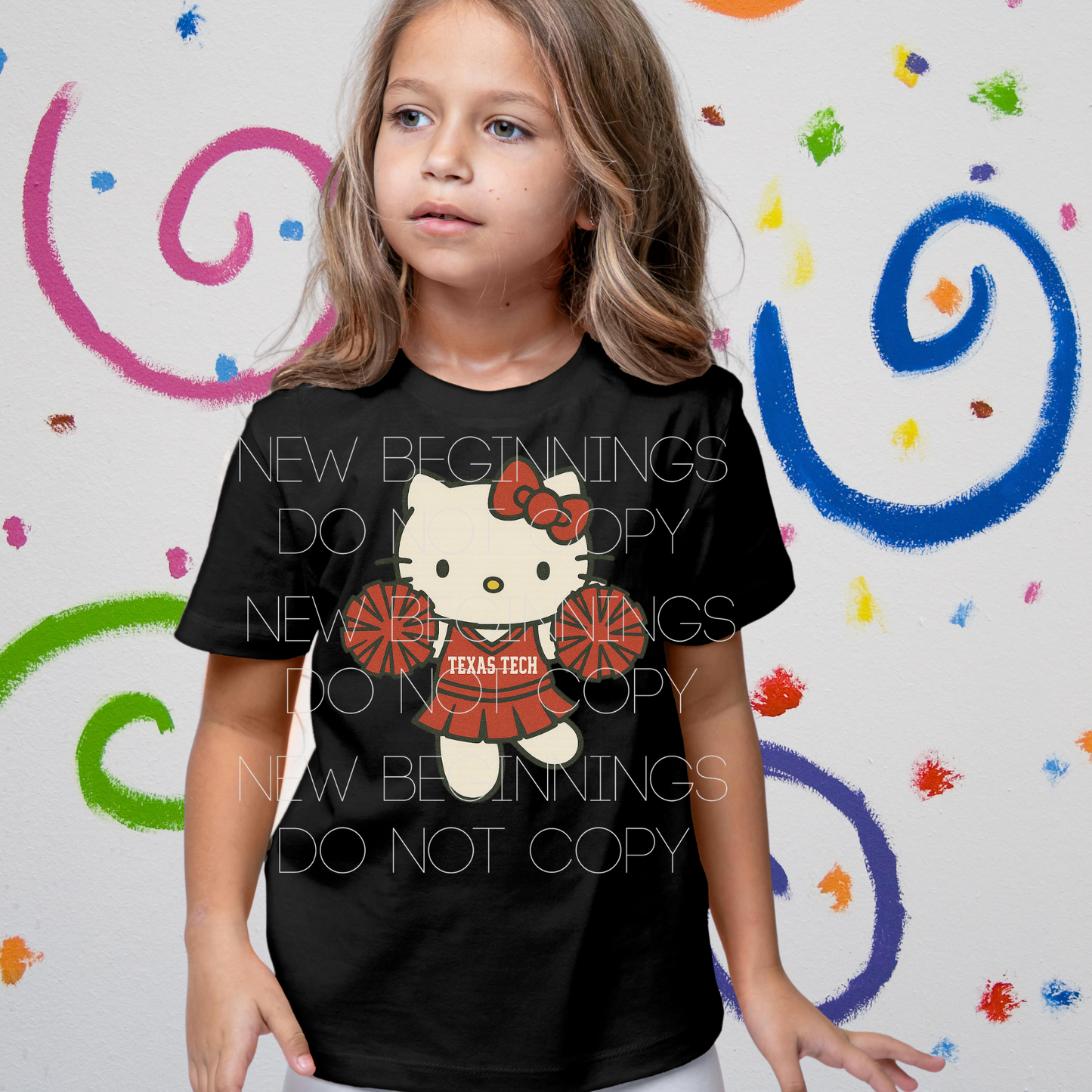 Tech Kitty Cheerleader