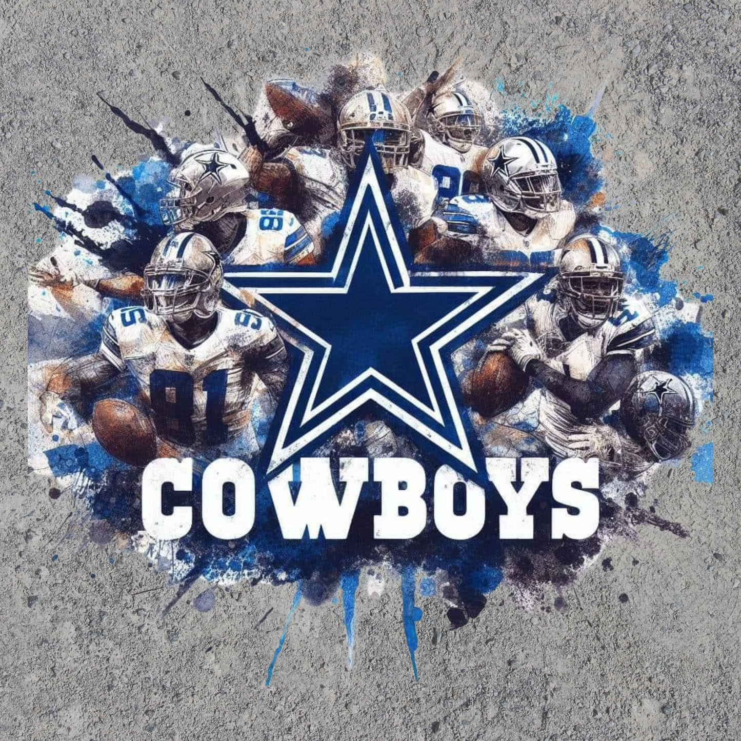 Cowboys Splatter