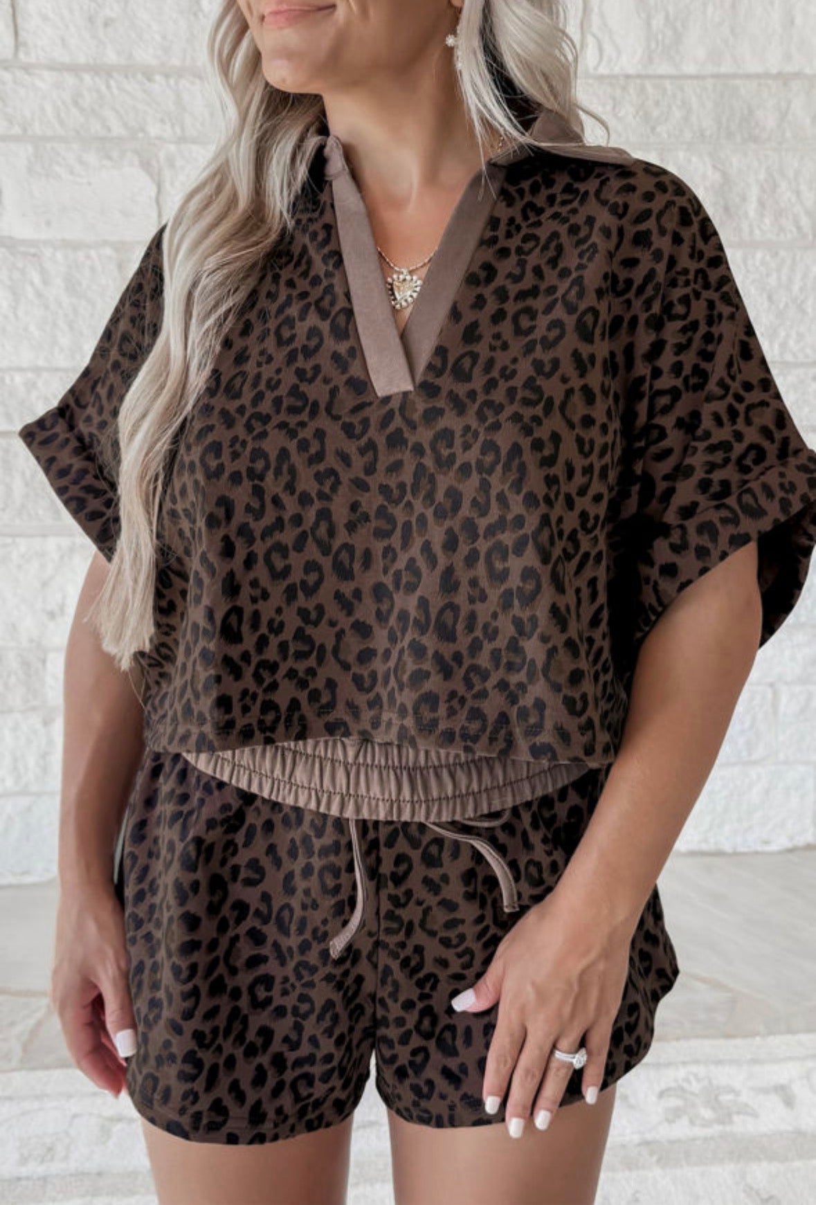 Leopard Two Piece