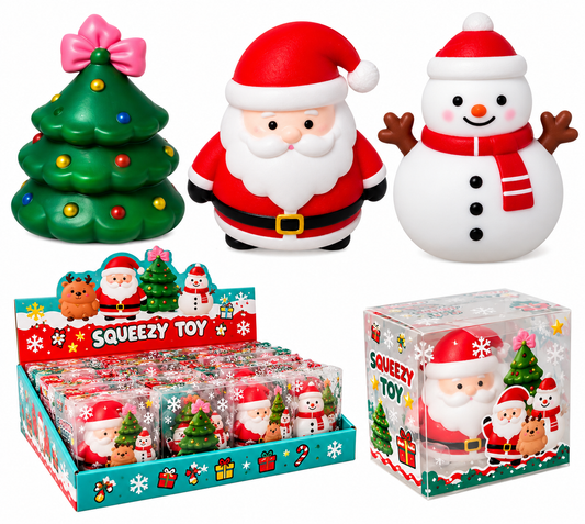 Christmas Crunchy Squishies | Holiday Sensory Fidget Toys
