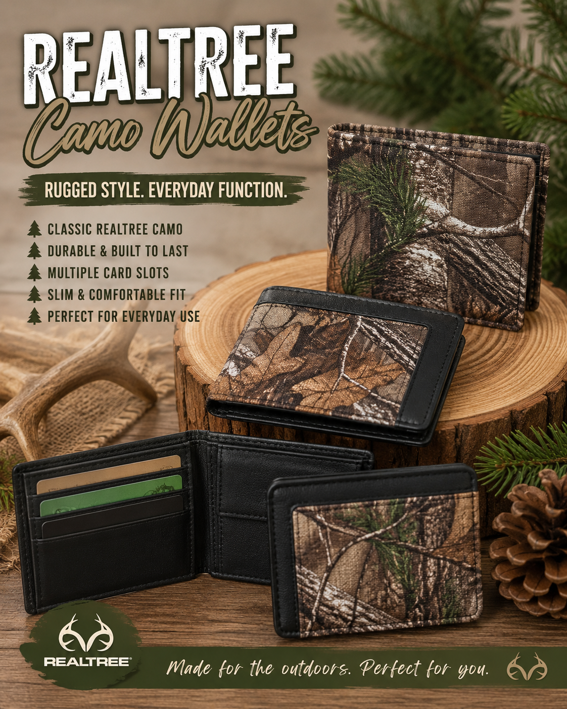 RealTree Camo Wallets