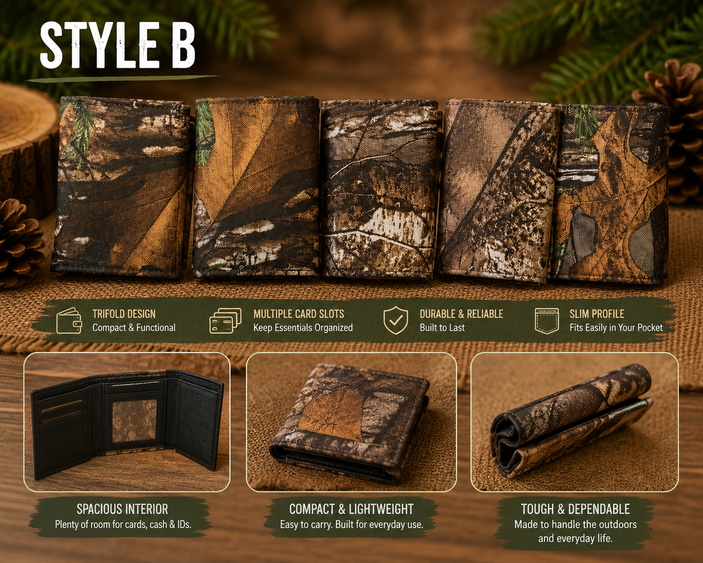 RealTree Camo Wallets
