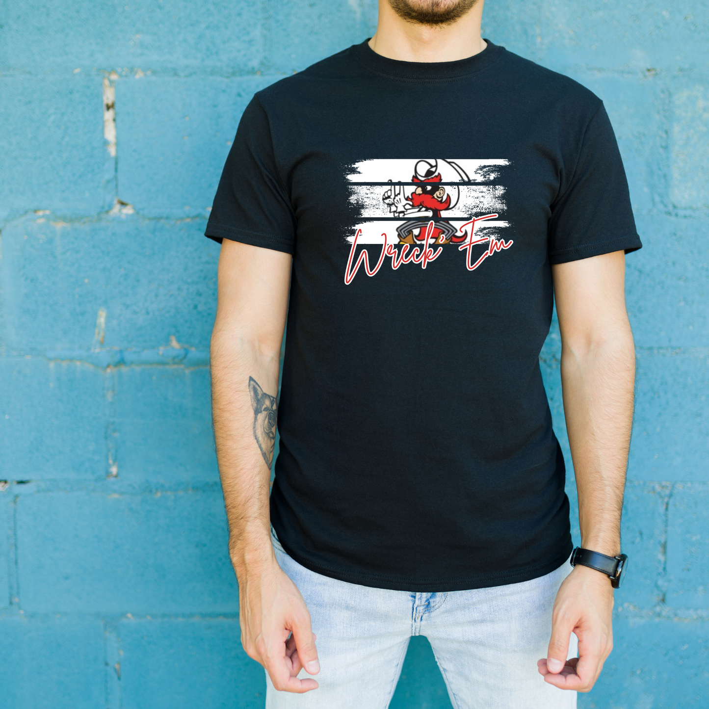 Wreck Em Distressed Design 2