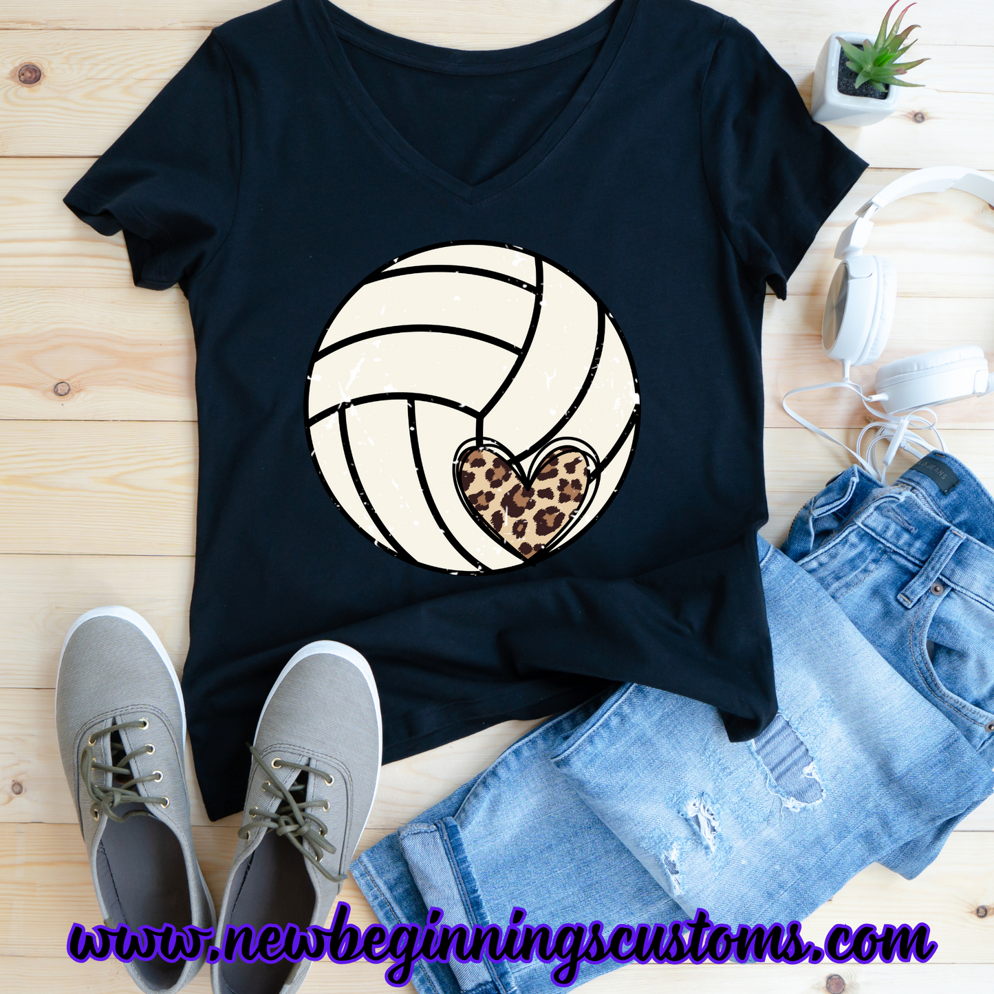 Leopard Love Volleyball