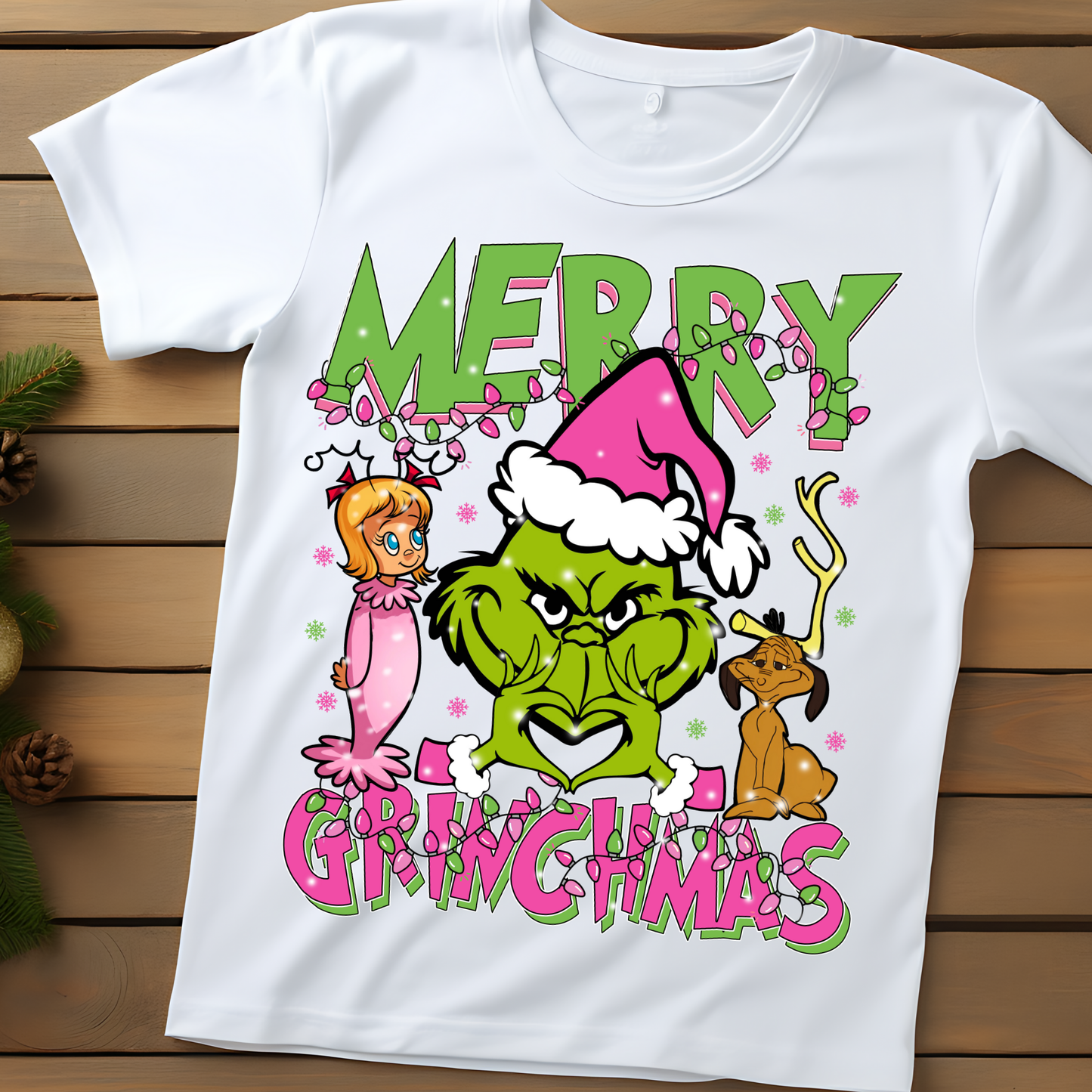 Pink Merry Grinchmas