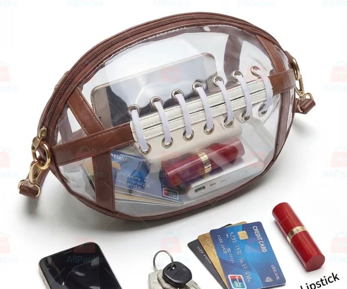Football Clear Stadium Bag