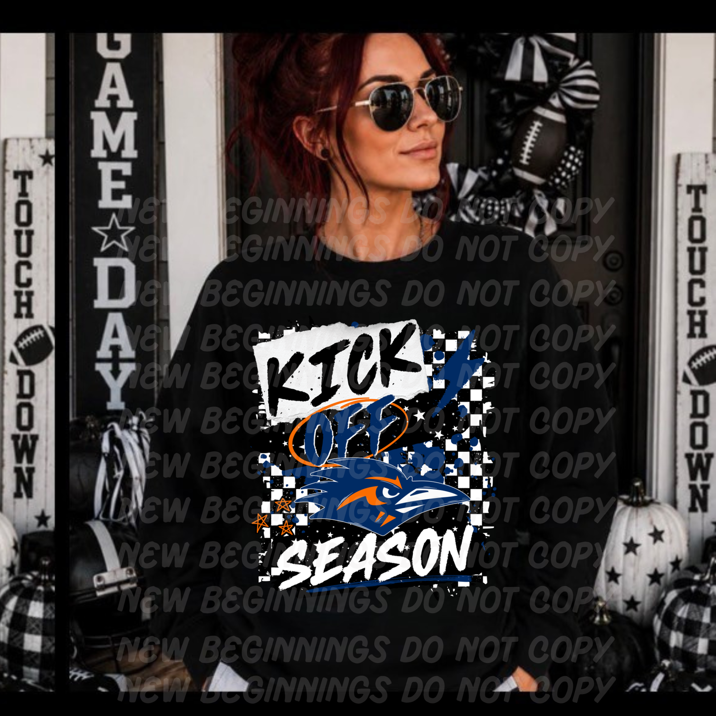 Kick Off Season- College Teams- Custom TShirts or Crewnecks