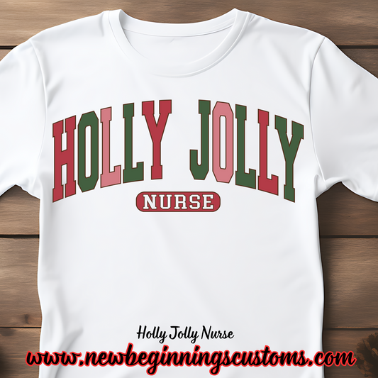 Holly Jolly Nurse