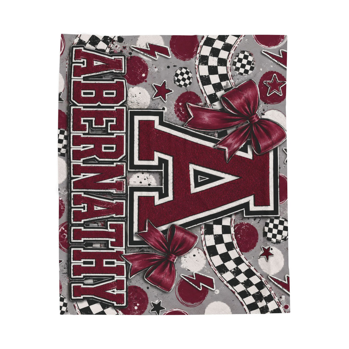 Stadium Spirit Blankets- Abernathy Polka Dot
