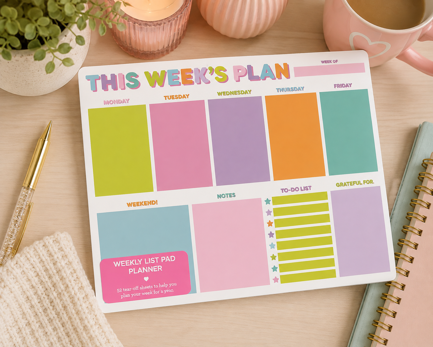 Weekly List Planner