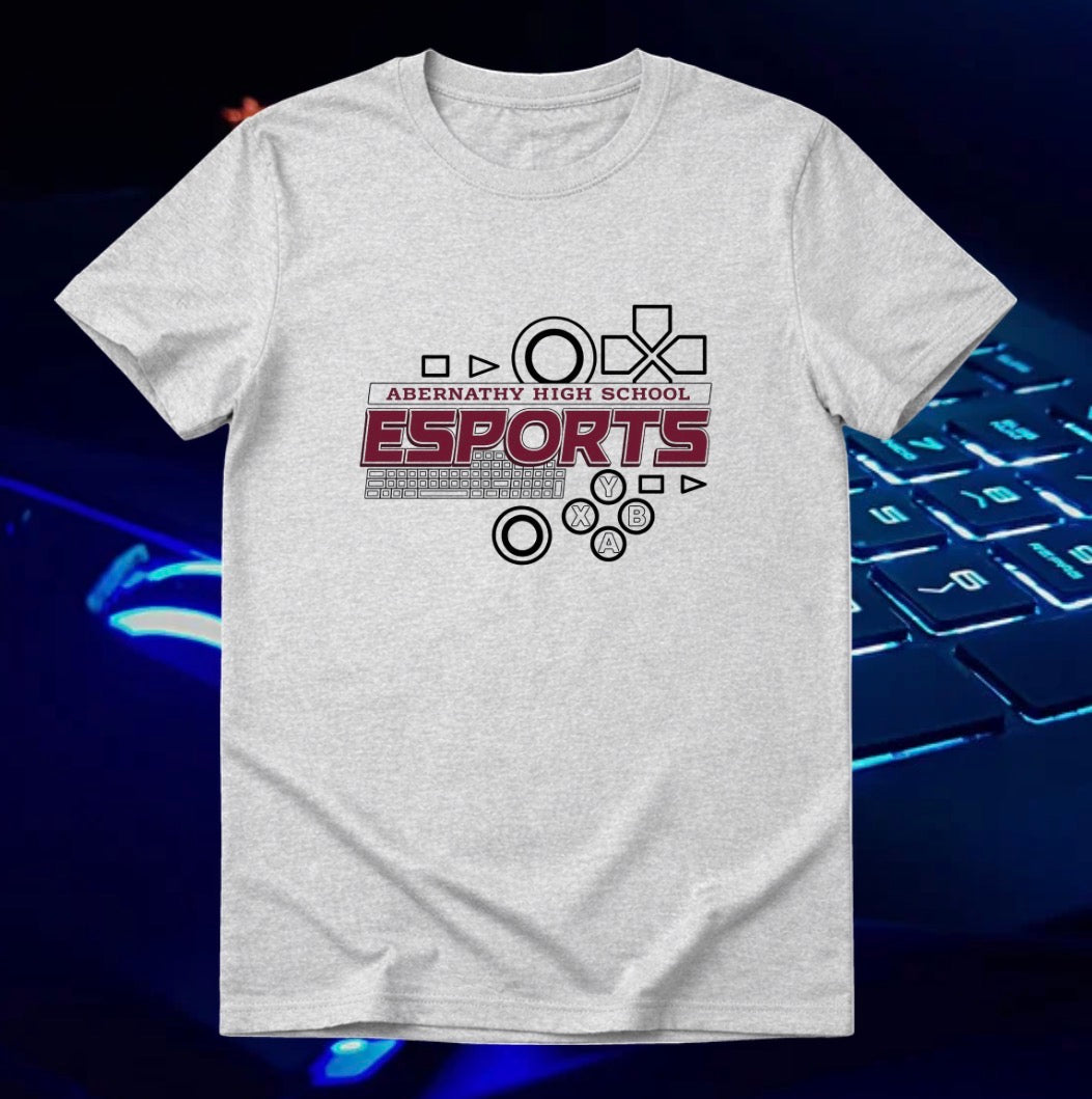 Abernathy E-Sports Shirts (Gildan Cotton Tees)