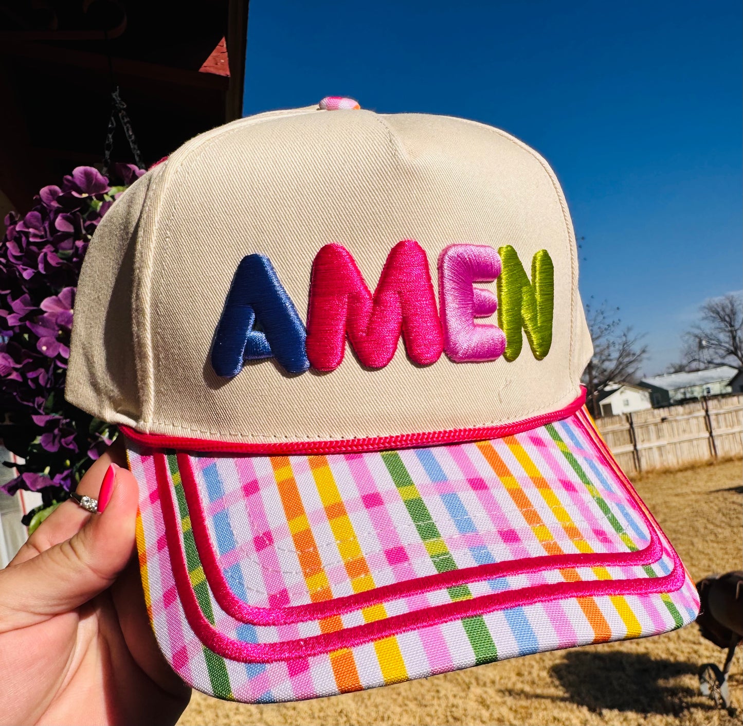 Embroidered Christian Caps