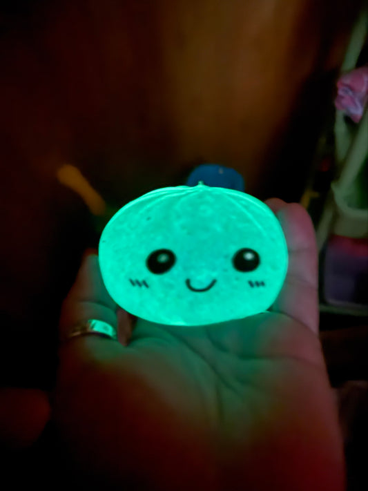 Glow In The Dark Dumpling Squishy- Regular Size