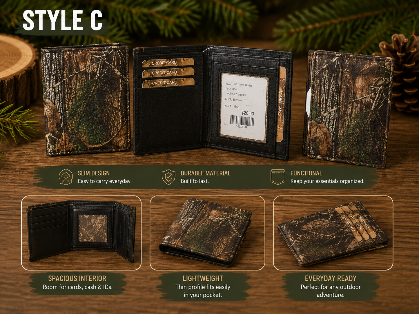RealTree Camo Wallets
