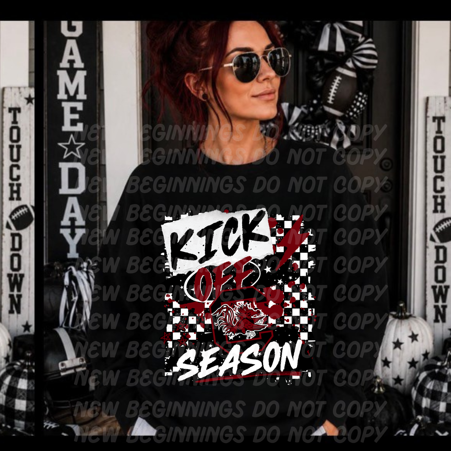 Kick Off Season- College Teams- Custom TShirts or Crewnecks