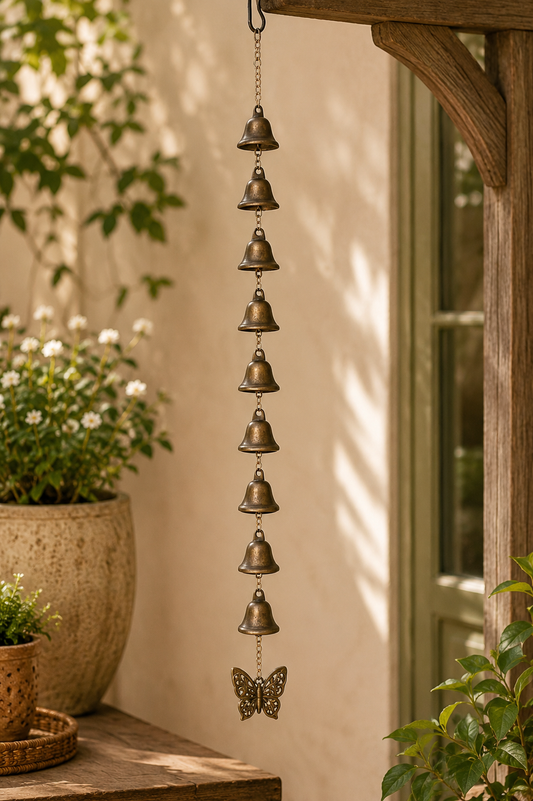 Metal Butterfly Wind Chime