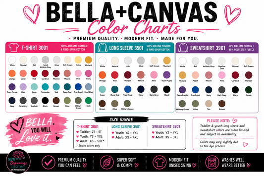 Bella Canvas Apparel Pricing
