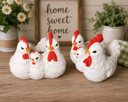 Farmhouse Chicken Planter
