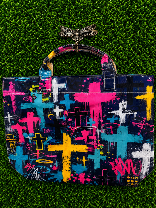 Gloss Luxe Tote - Neon Faith
