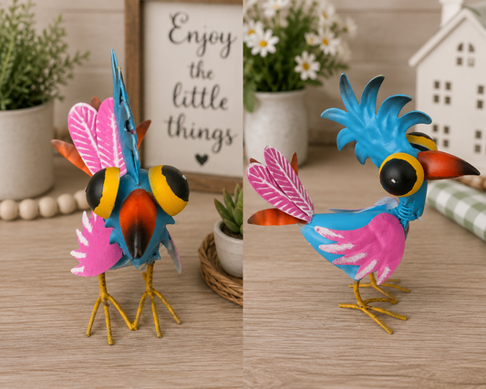 Color splash Garden Rooster