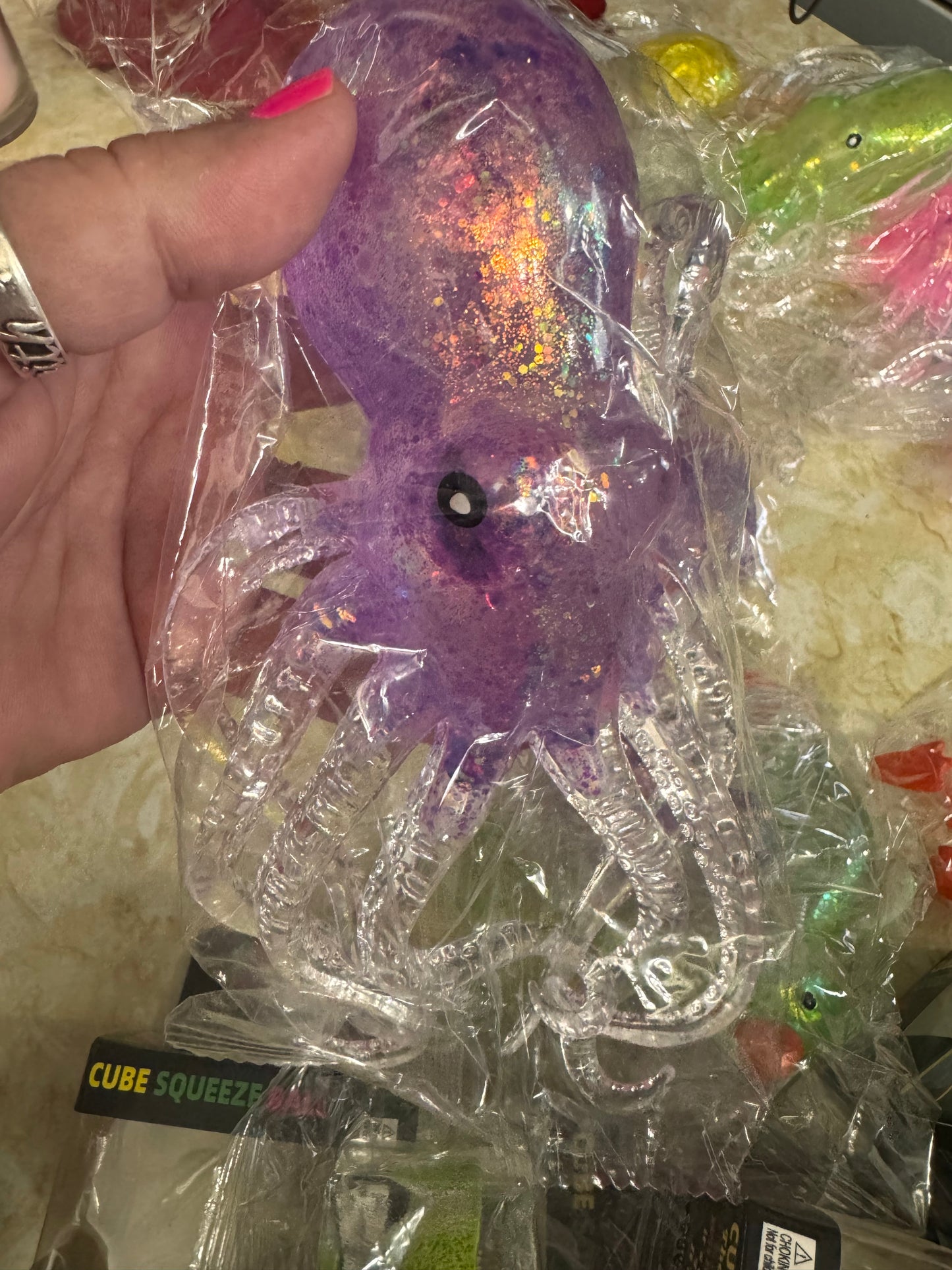 Sugar Squeeze Octopus Squishy