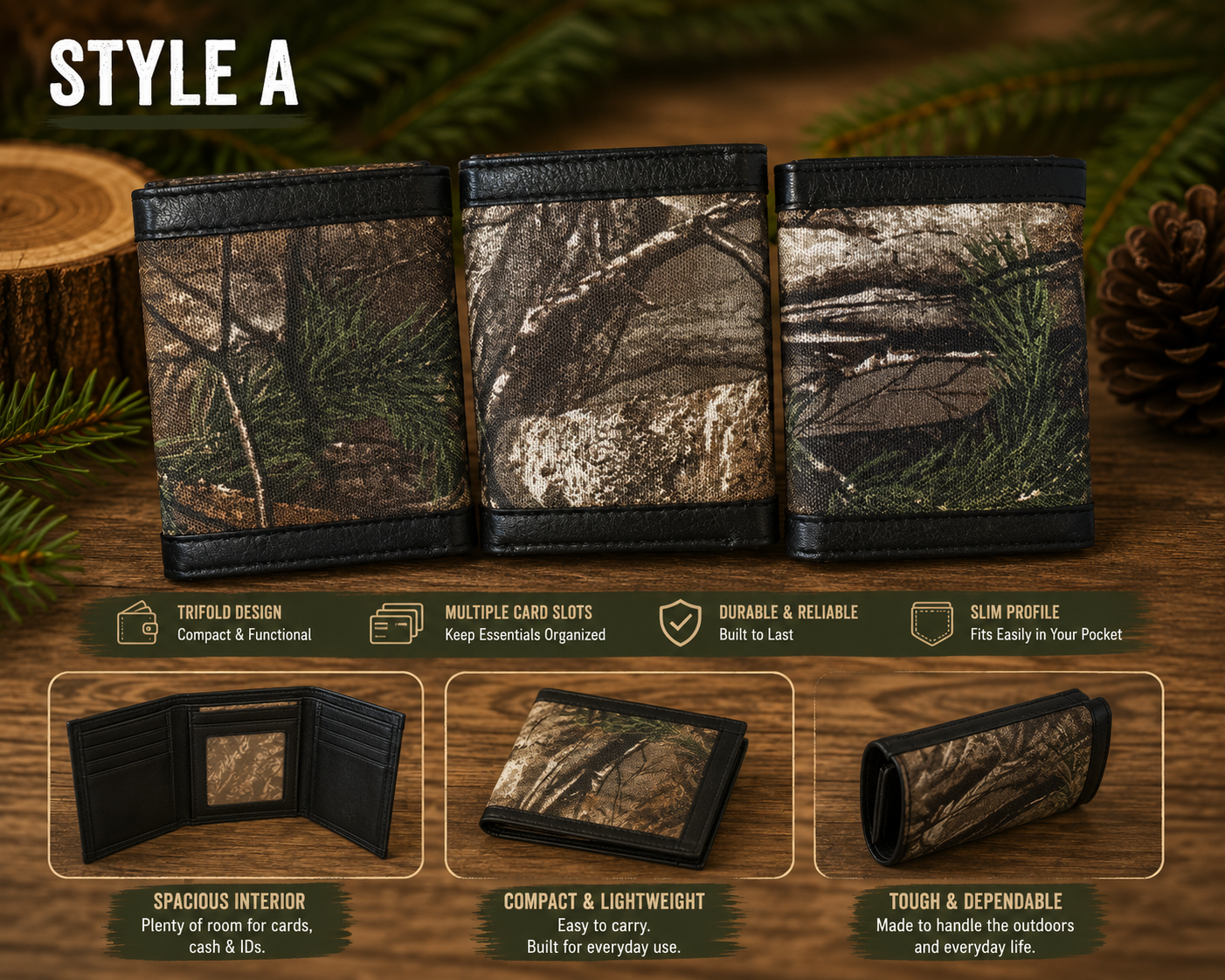 RealTree Camo Wallets