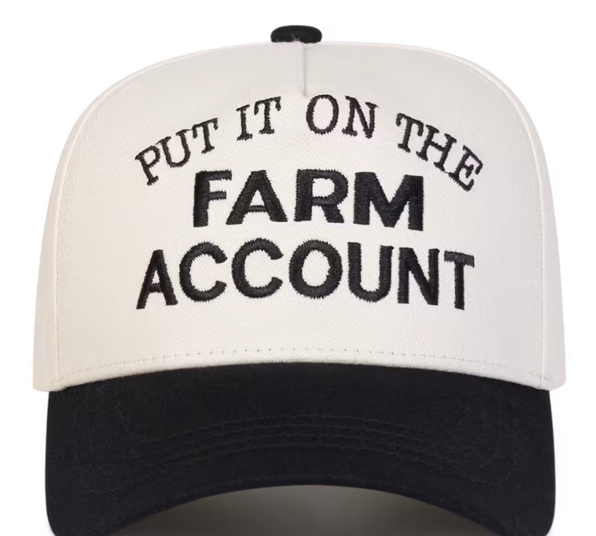 Put it On The Farm Account Baseball Cap