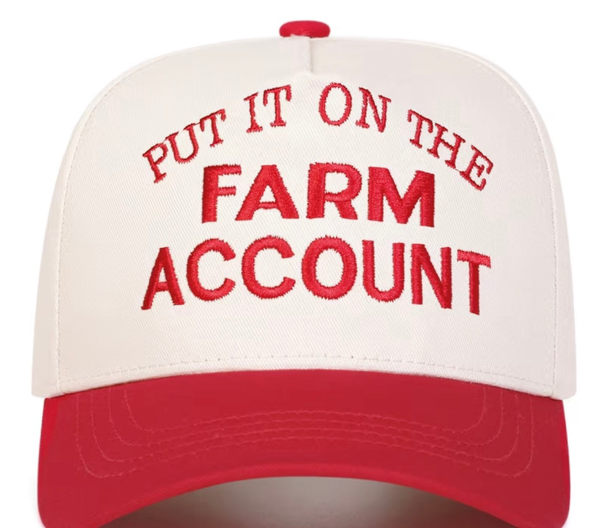 Put it On The Farm Account Baseball Cap