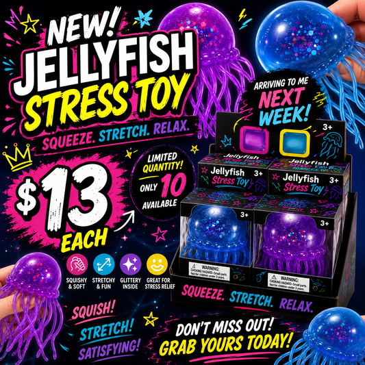 Jellyfish Squishy (assorted color)